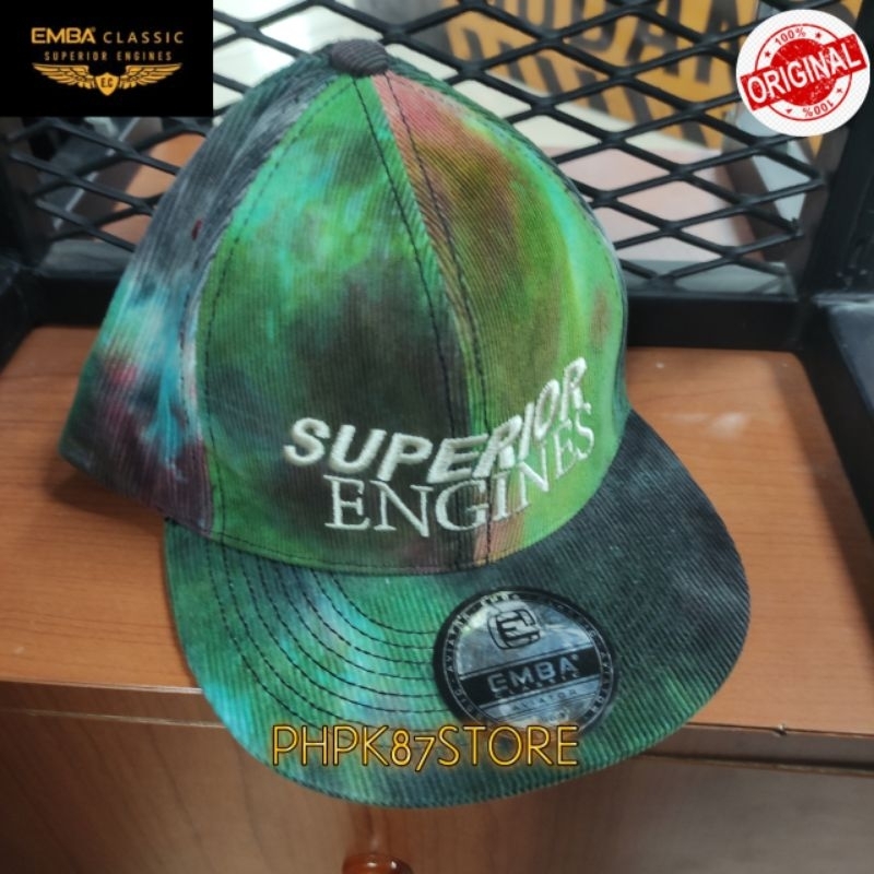 Topi pria merek EMBA CLASSIC original premium