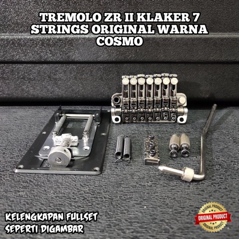 

TREMOLO ZR II KLAKER 7 STRINGS ORIGINAL NEW