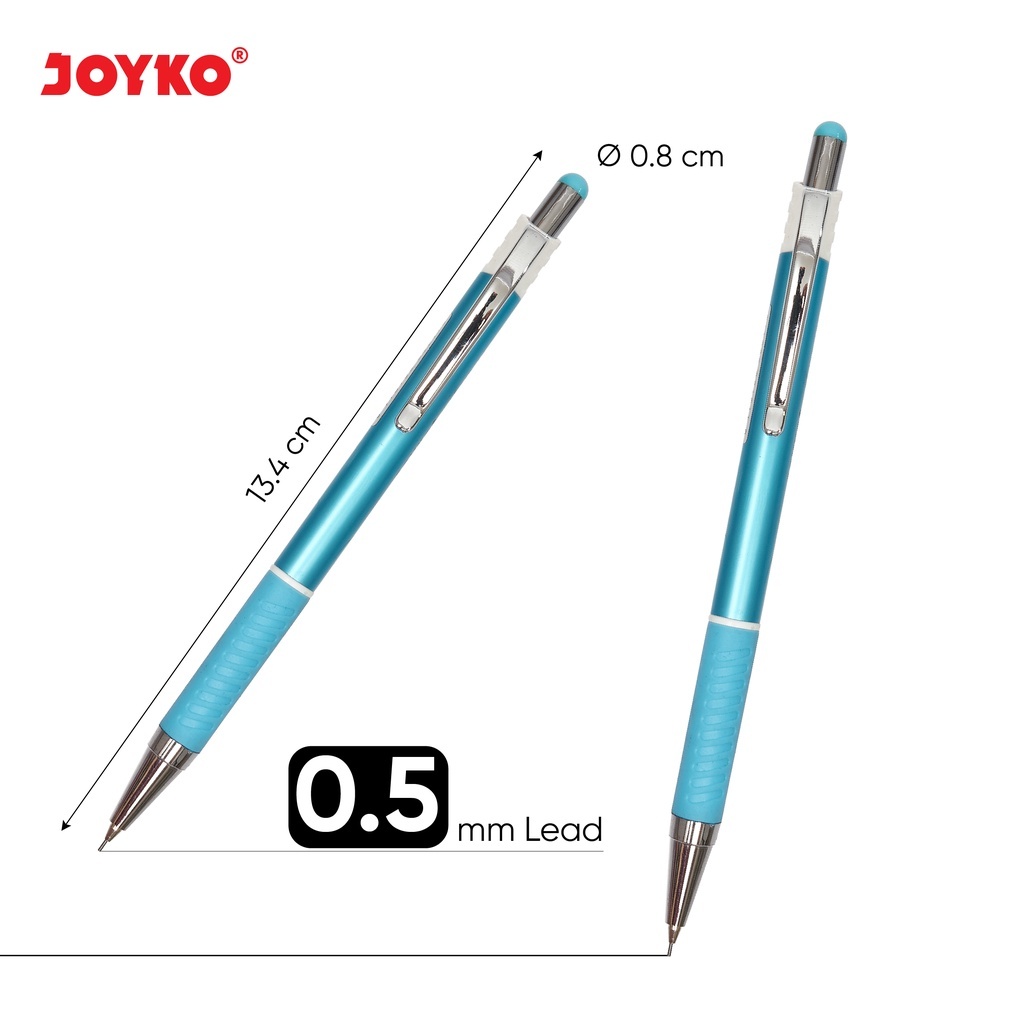 

[2 PCS] Mechanical Pencil / Pensil Mekanik / Cetek Joyko MP-19 0.5 mm