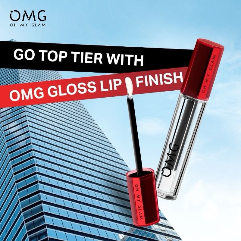 OMG OH MY GLAM Gloss Lip Finish / OMG LIP GLOSS / OMG LIP VINYL / OMG VINYL / OMG LIP GLOSS BENING