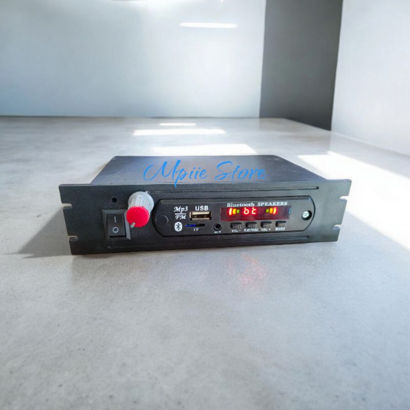 Power amplifer bluetooth rakitan stereo 2x30watt 12volt dc