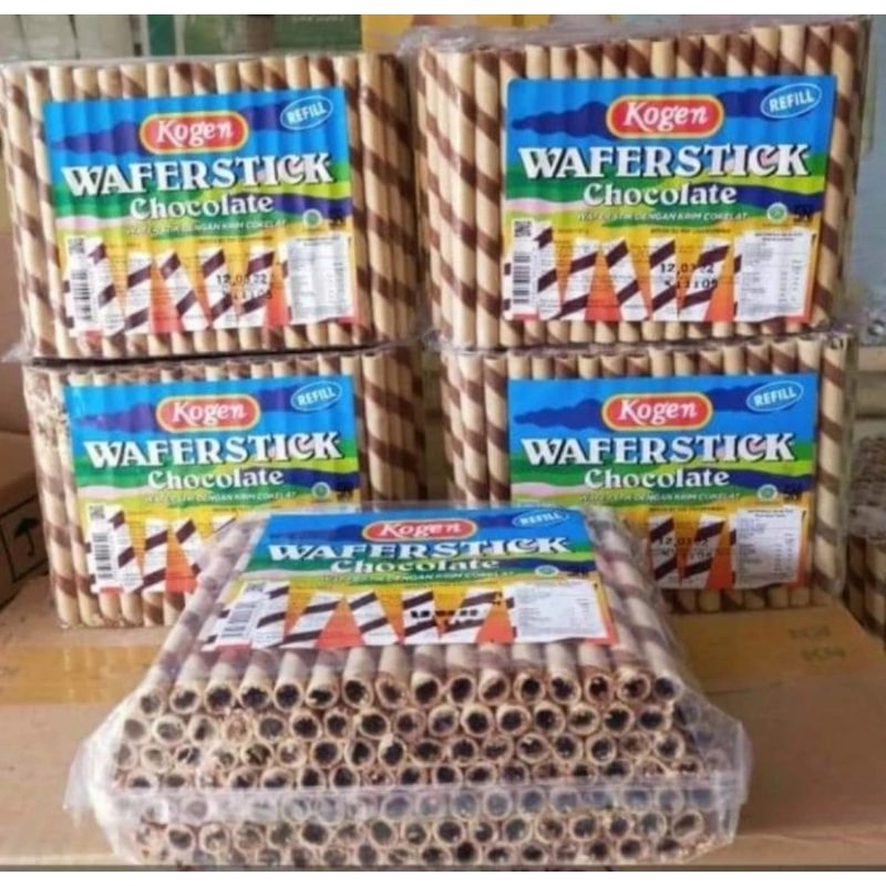 

WAFER COKELAT MANIS KOGEN 200 GRAM / WAFER KOGEN REFILL / WAFER KOGEN REFFIL / WAFER KOGEN / WAFER KOGEN