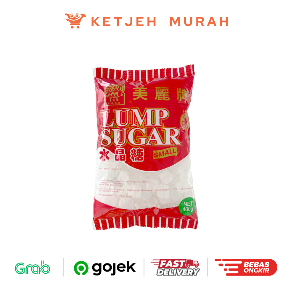 

Lump Sugar / Gula Batu Kristal Kecil / Small Rock Sugar 300 Gram