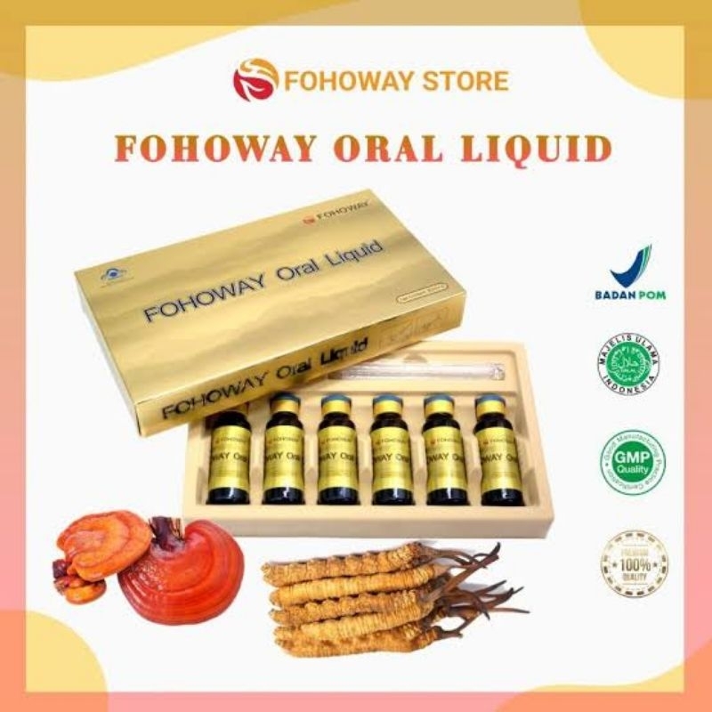 SUPLEMEN MAKANAN - FOHOWAY ORAL LIQUID