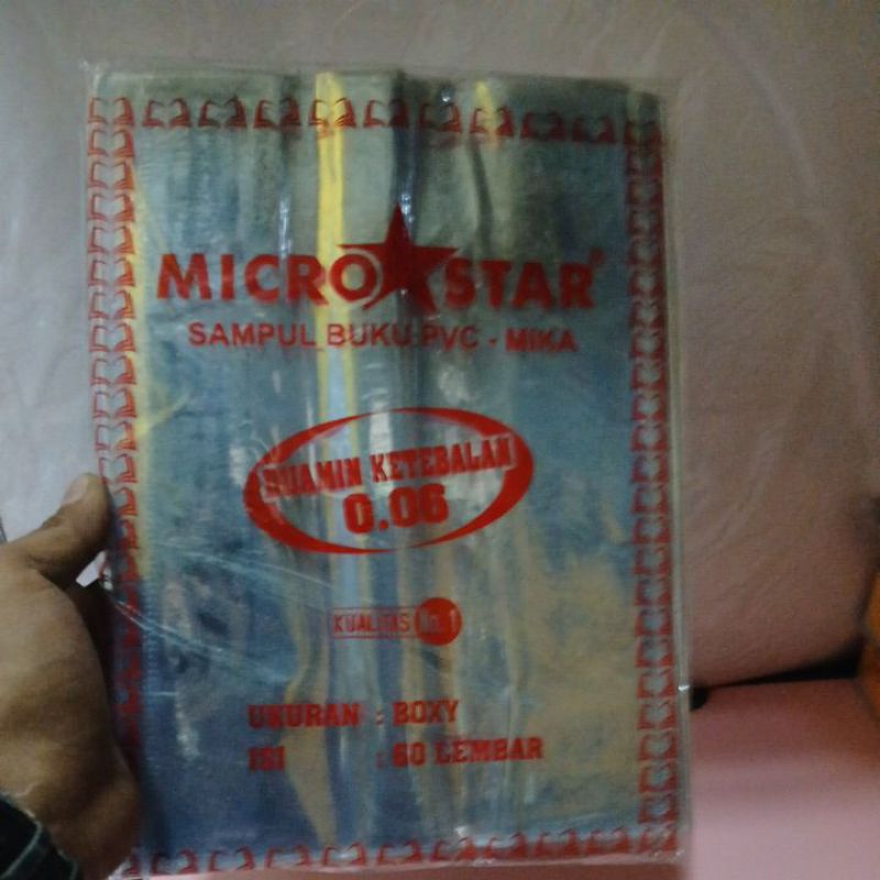 

SAMPUL PLASTIK MICROSTAR / SAMPUL BUKU CAMPUS TEBAL / SAMPUL BUKU SIDU TEBAL