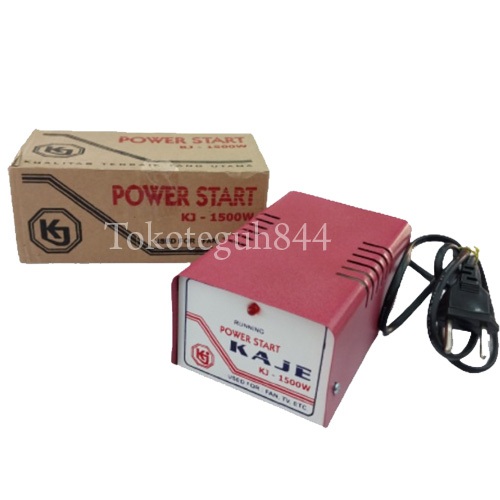 INVERATOR STARTING KAJE 1500W SLOW START KJ 1500 W POWER START ENERGY SAVER PENGHEMAT LISTRIK