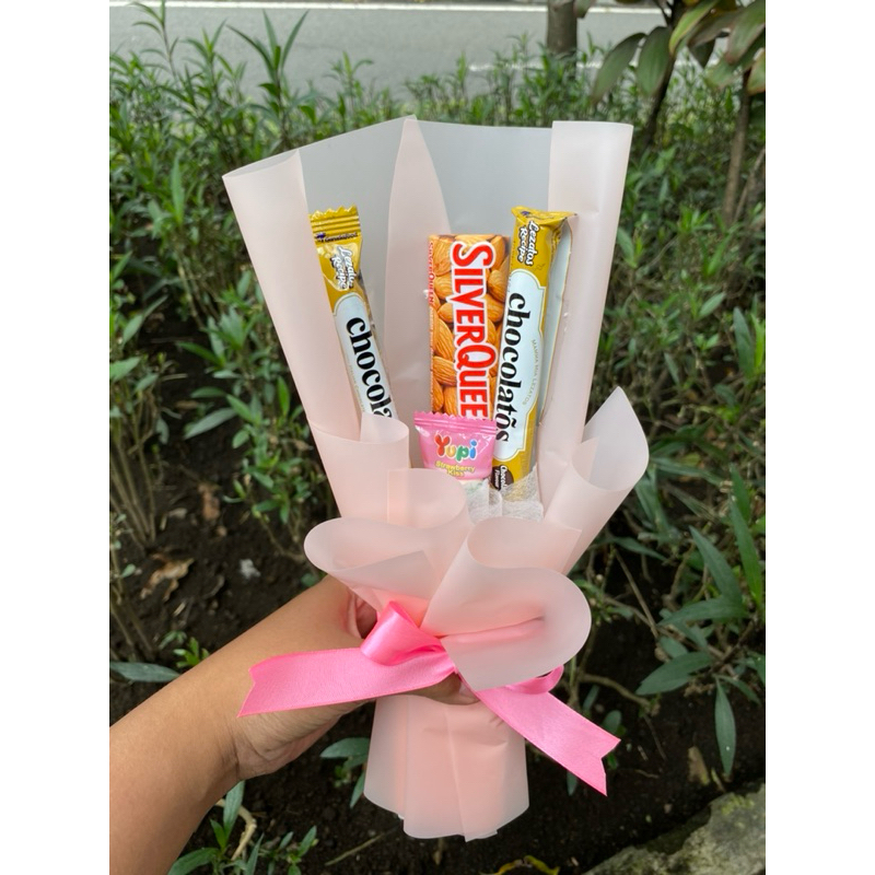 (BUKET JOGJA) BUKET COKLAT / BUKET SILVERQUEEN / BUKET MINI JOGJA / BUKET SNACK JOGJA