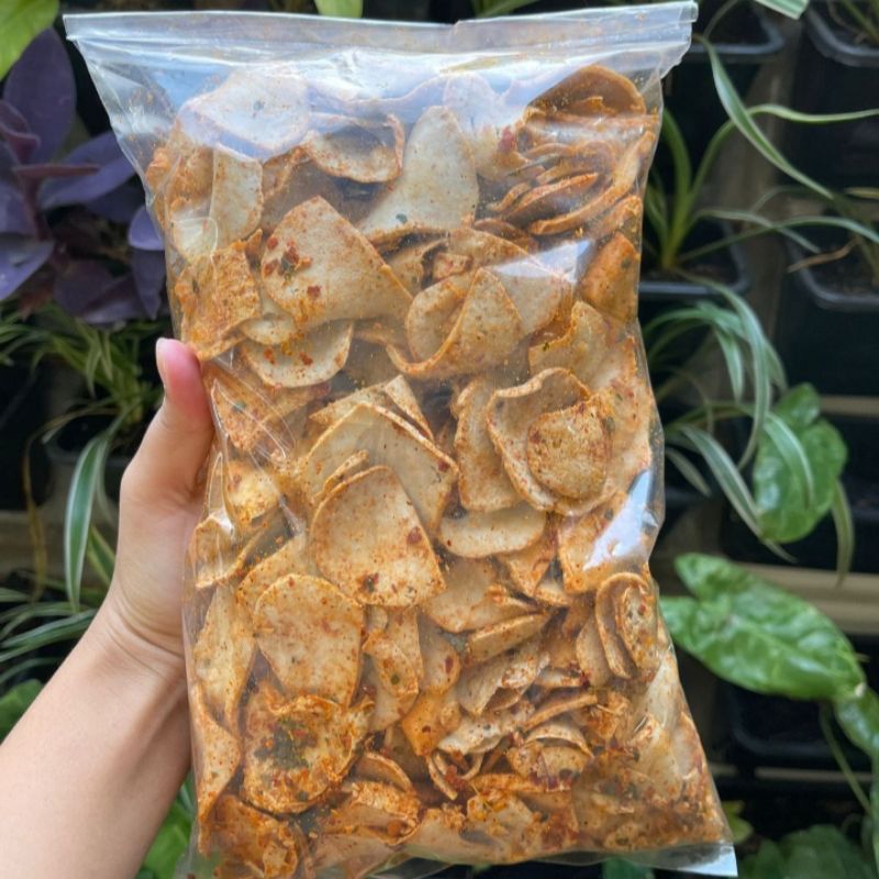 

Basreng Daun Jeruk Pedas 500 gram