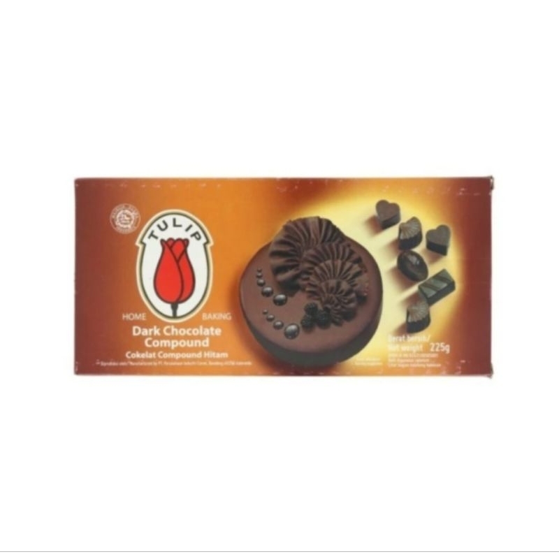 

Coklat Blok Tulip 225gr - Dark Chocolate/Milk