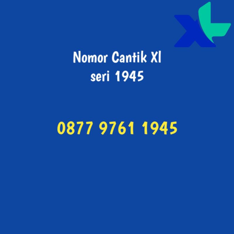 nomor xl cantik seri tahun 1945