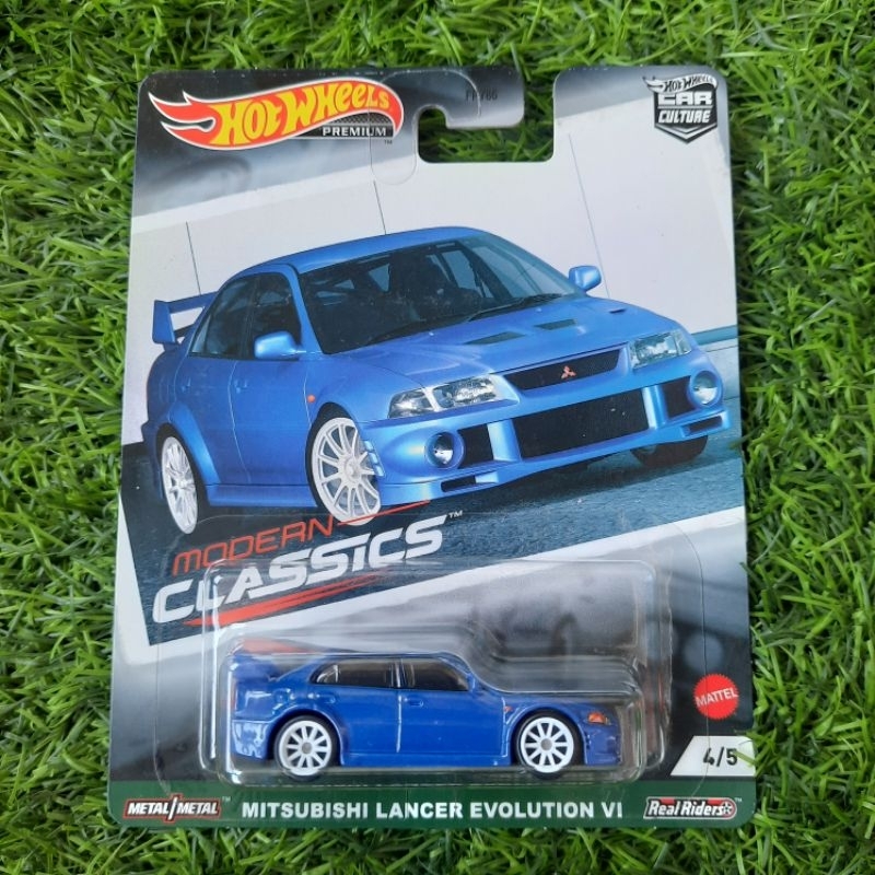 Hot Wheels Premium Mitsubishi Lancer Evolution VI Modern Classic