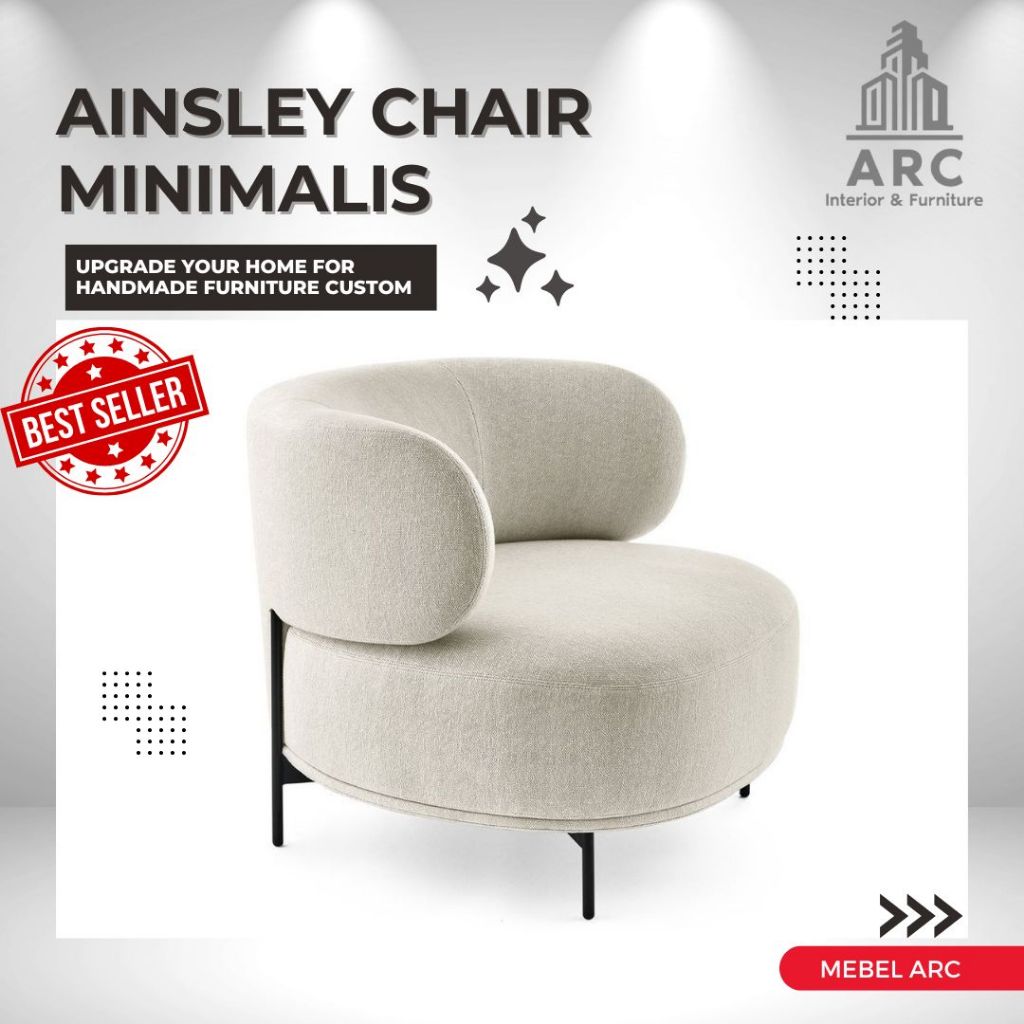 Kursi Sofa Single / Kursi Sofa Minimalis / Kursi Sofa Ruang Tamu