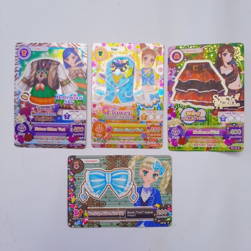 Kartu Aikatsu Card Ori/Official Premium/Rare Set dan Satuan