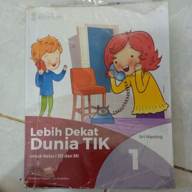 Buku TIK kelas 1 SD