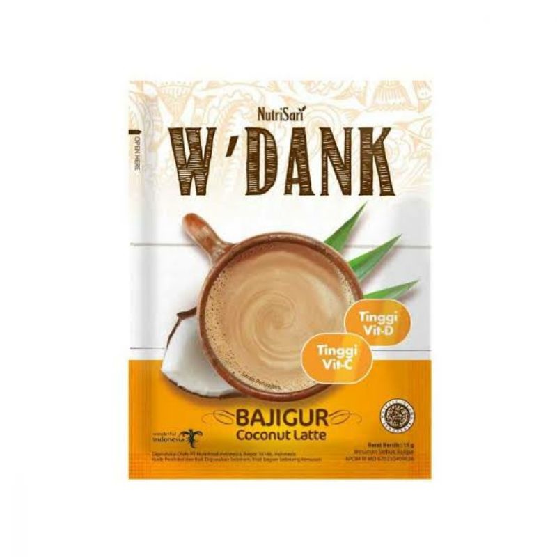 

NutriSari Wedang wdank Bajigur Renceng