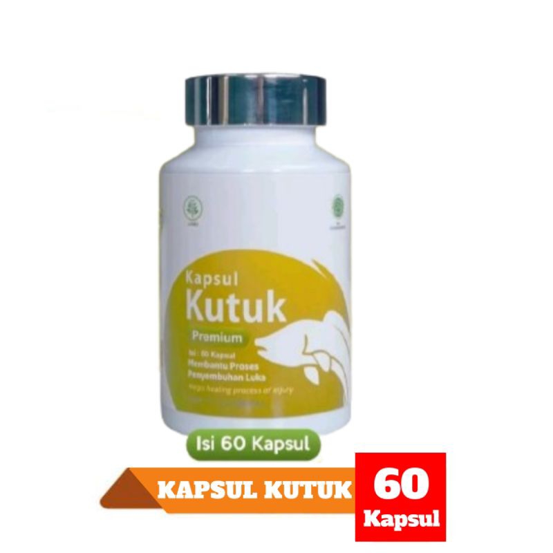 Kapsul Kutuk Albumin Herbal - Pengering Luka Diabetes Pasca Operasi Caesar Wasir Ekstrak Ikan Gabus 