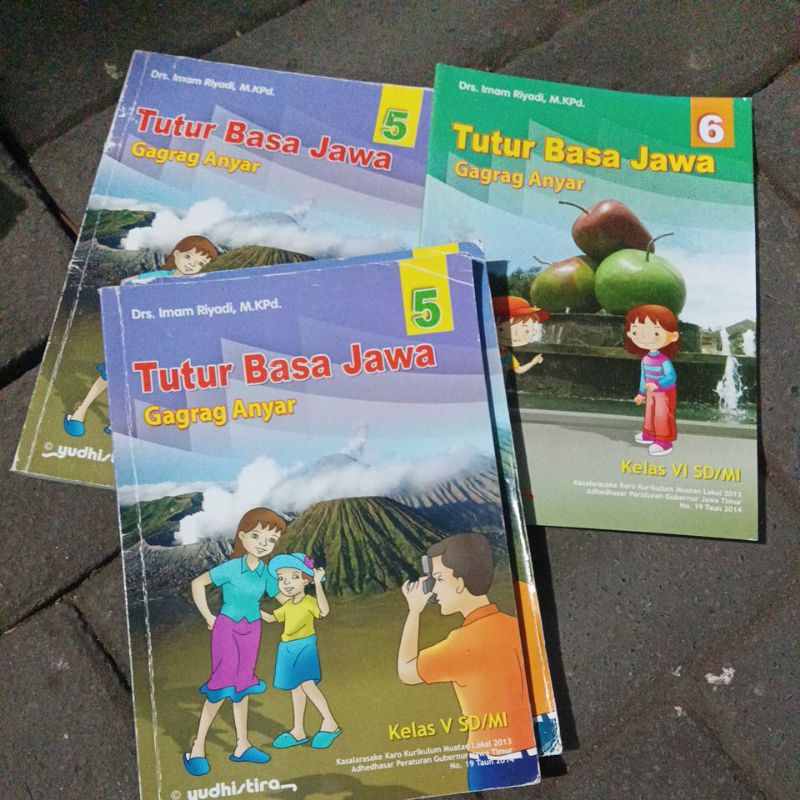 BUKU BAHASA JAWA, TUTUR BASA JAWA GAGRAG ANYAR TUTUR BASA JAWA, SD YUDISTIRA,BEKAS, ORIGINAL