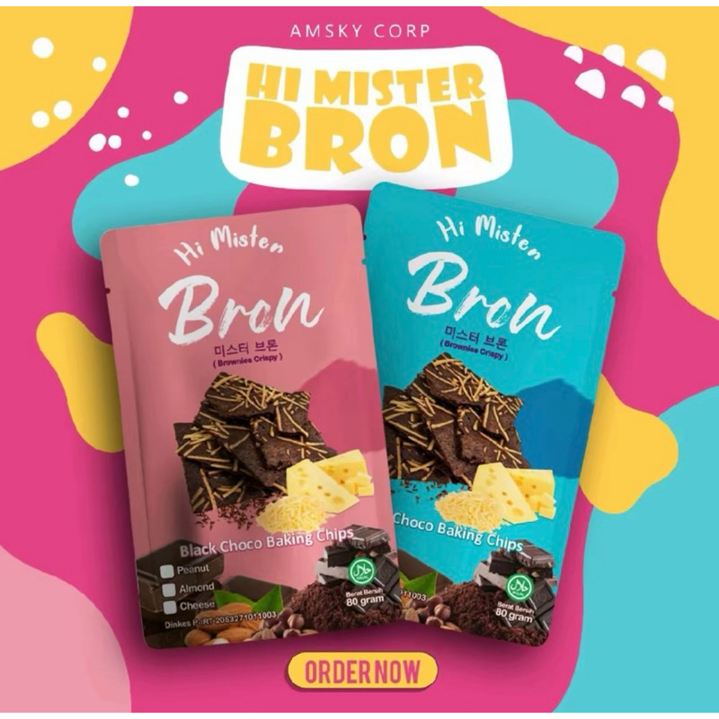 

Hi Mister Bron (Brownies Krispi Coklat)