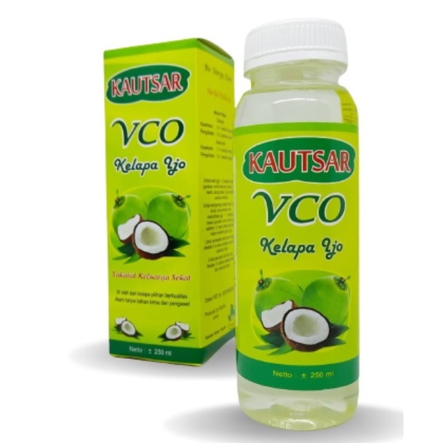 

Minyak Kelapa Ijo Virgin Cococnut Oil KAUTSAR VCO 250ml