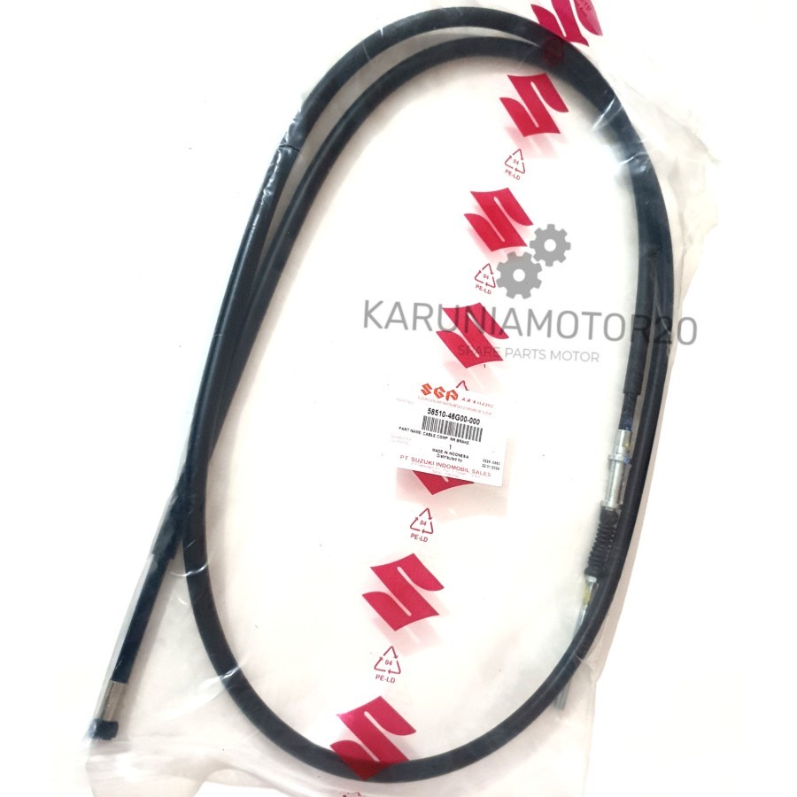 Kabel Rem Belakang Spin 125 Original SGP 58510-46G00-000