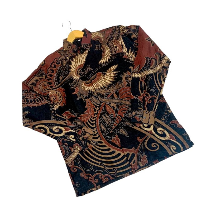 kemeja batik pria elegan bahan doby