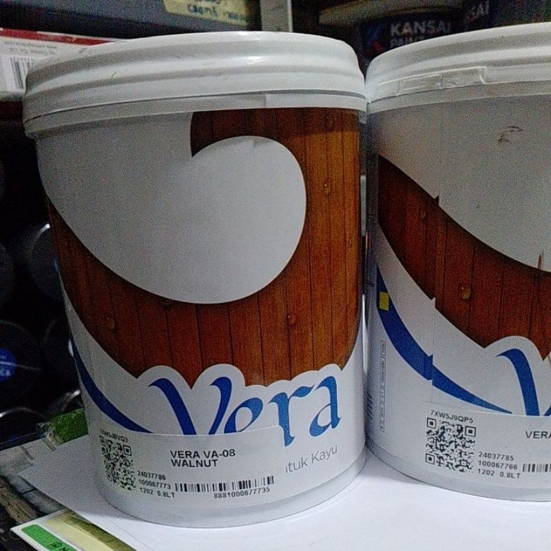 CAT KAYU POLITUR VERA VA-08 WATER BASE