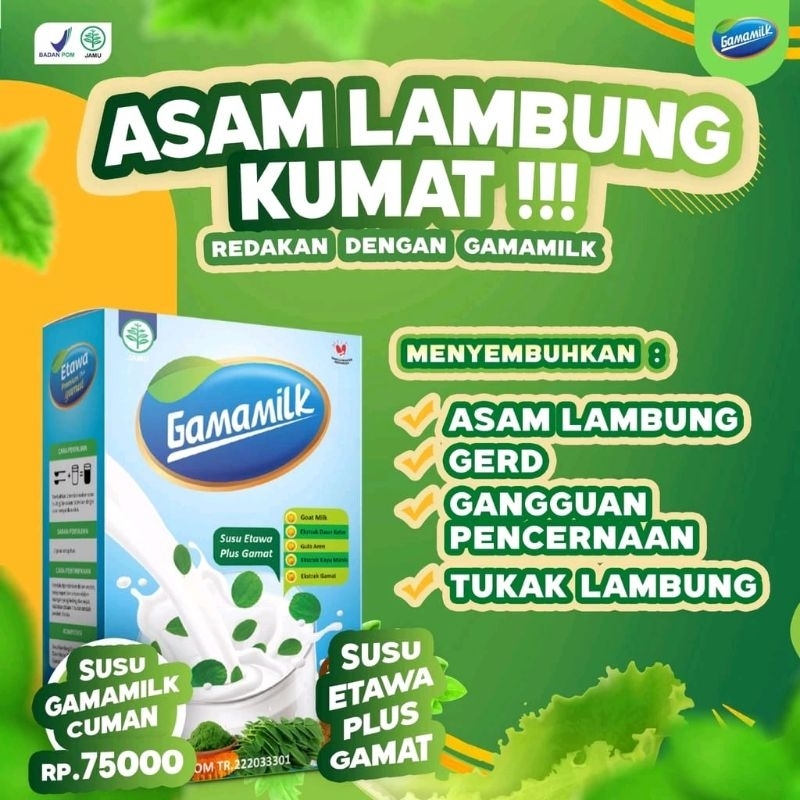 

Gamamilk Susu Etawa Solusi Untuk Nyeri Sendi, Asam Urat, Sesak Nafas dan Asam Lambung