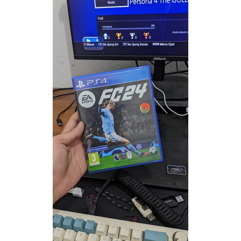 Kaset BD PS4 EA FC 24 second