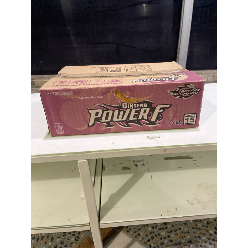 

KARDUS BEKAS POWER F 33 cm x 23 cm x 10 cm ( 200 ) Single Wall
