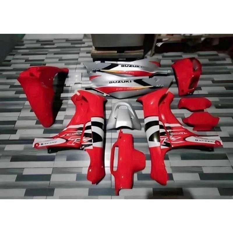 COVER BODY HALUS FULLSET SUZUKI SATRIA RU 120 LUMBA BODY BODI SET SATRIA LUMBA SATRIA KOTAK 120 R WA