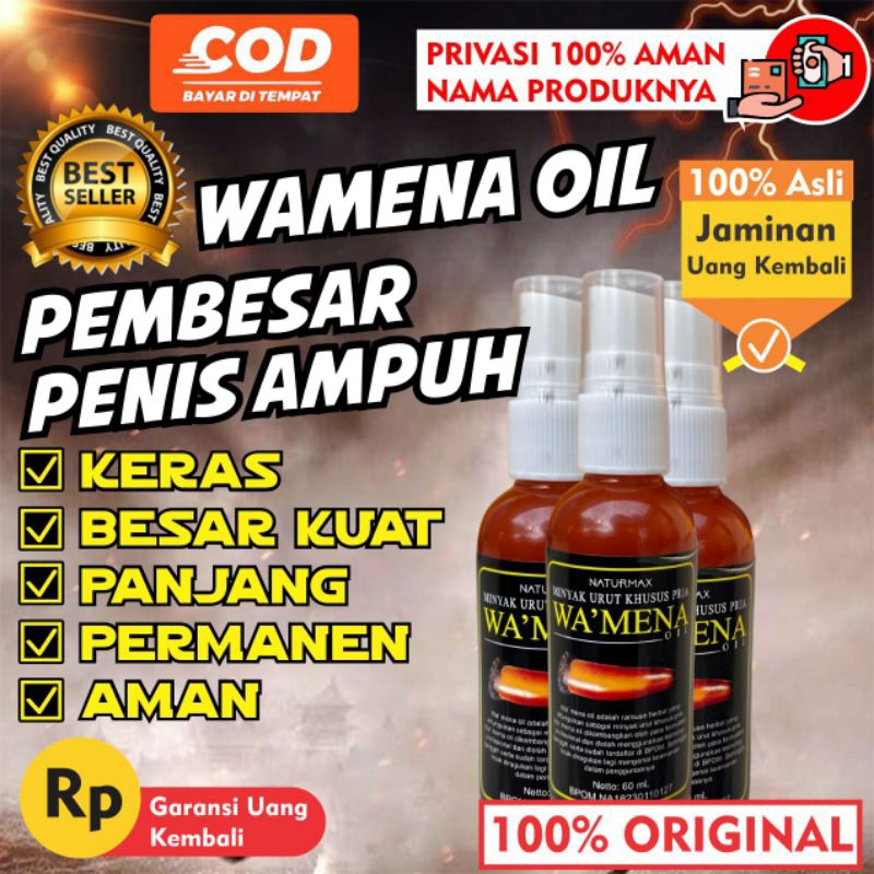 MINYAK WAMENA DAUN TIGA JARI 100% ORI PEMBESAR PENIS ALAT PEMBESAR MINYAK WAMENA PEMBESAR ORIGINAL O