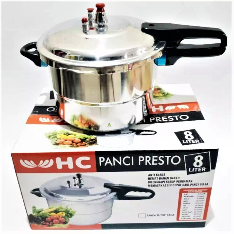 Panci Presto 8 Liter HC / Happy Call Press Cooker 4L