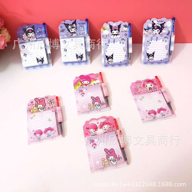 

Memo Mini Sanrio isi 50 lembar dapat pulpen