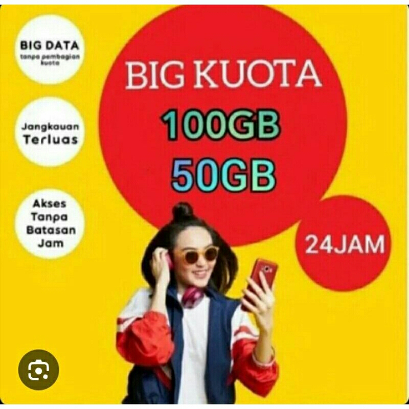 ISI ULANG PAKET DATA INDOSAT 100GB 30 HARI / KUOTA INDOSAT 100 GB
