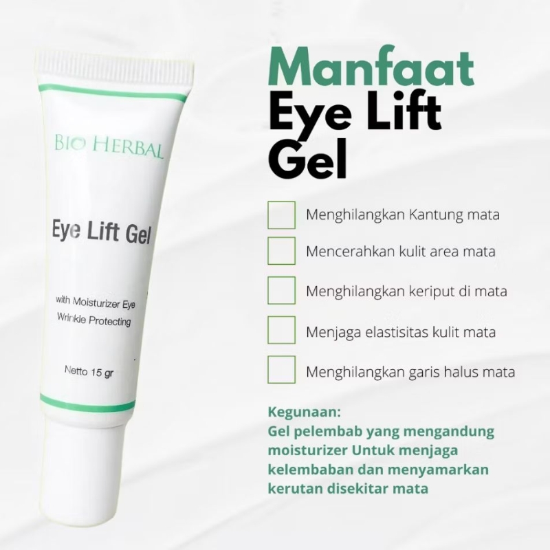 PENGHILANG MATA PANDA DAN KERUTAN KANTUNG MATA HITAM KENDUR PALING AMPUH HILANG PERMANEN BPOM BIO HE