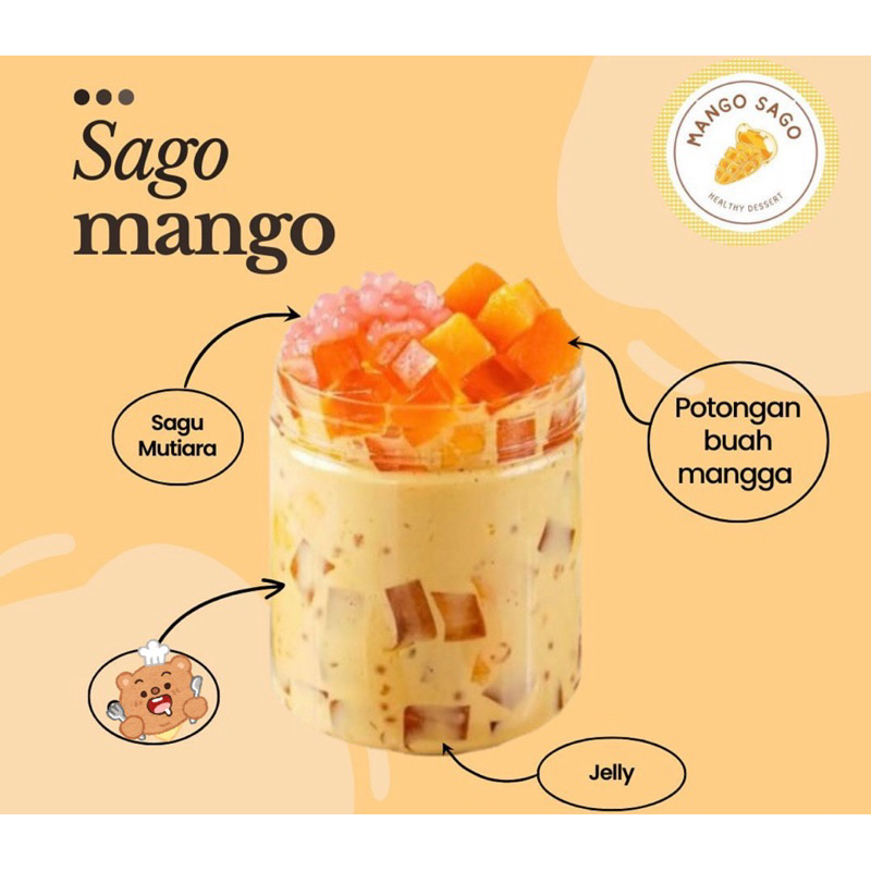

MANGO SAGO UKURAN 600ml