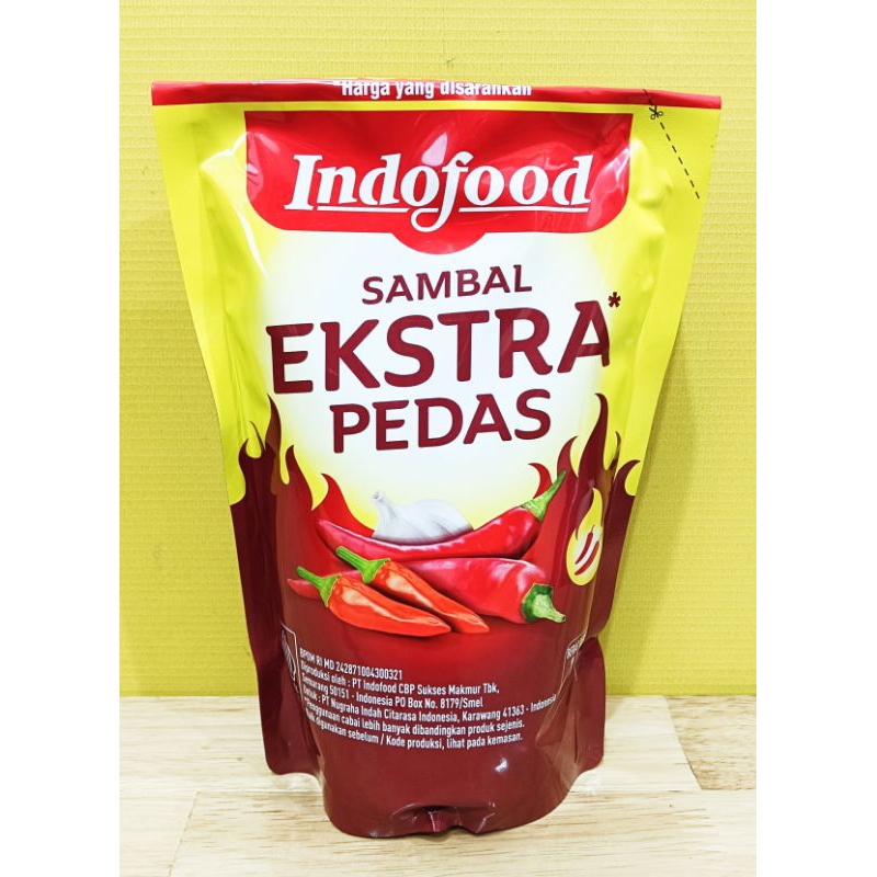 

INDOFOOD SAMBAL EKSTRA PEDAS 1KG