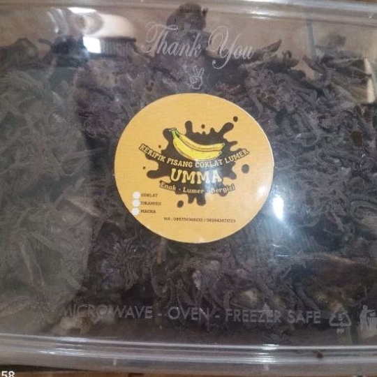 

Keripik Pisang Coklat Lumer
