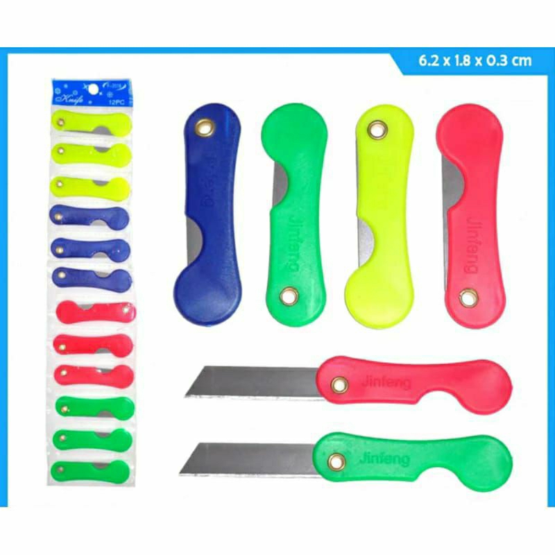

12pcs Pisau Lipat