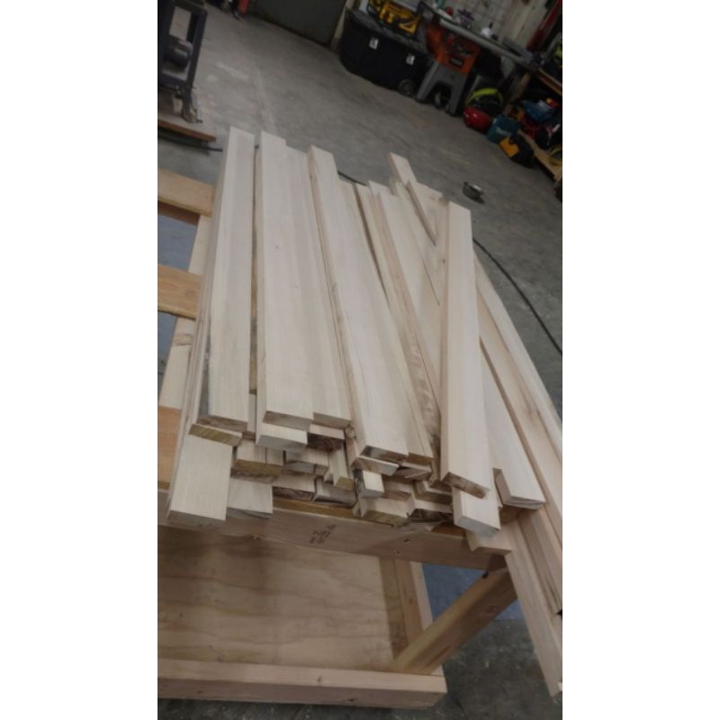Kayu mahoni 150x6x2 halus/amplas