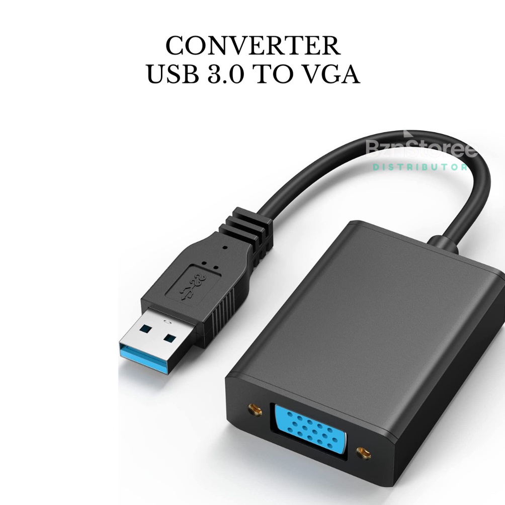 NEWPRODUCT CONVERTER USB 3 TO VGA USB TO VGA  USB 3 TO VGA CONVERTER  converter usb 3 to vga  conver