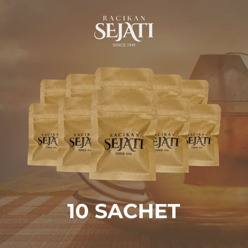 

Racikan Sejati - 10 Sachet / 100% Alami / Tanpa Efek