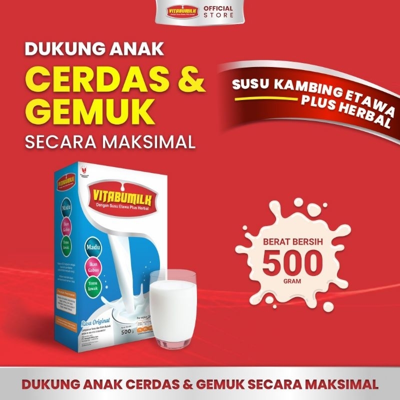 

Vitabumilk 500gr Rasa Original