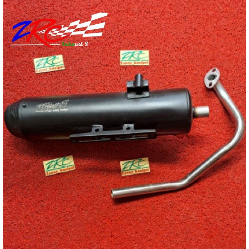 Knalpot zrc muffler hitam Vario 125/150 Old & New