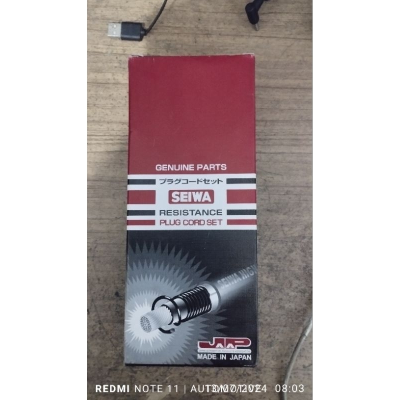 Kabel Busi Corolla Twin Cam 1.6 CDI AE92 Original Seiwa Japan 90919 22211