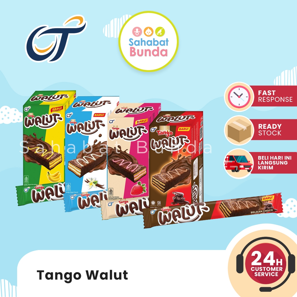 

TANGO WALUT WAFER SALUT 15g ISI 5 PCS