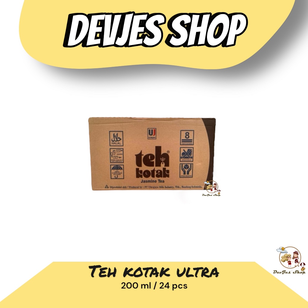 

Teh Kotak Ultra Jaya 300ml (200ml FREE 100ml) 1 dus / 1 karton