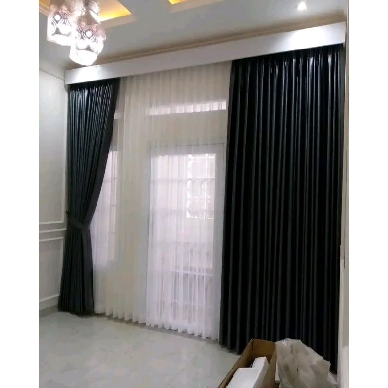 Gorden costum minimalis ala" di Hotel panjang 250cm sampai 400cm