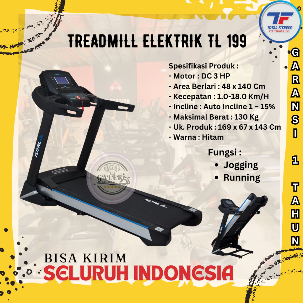 Treadmill Electric TL 199