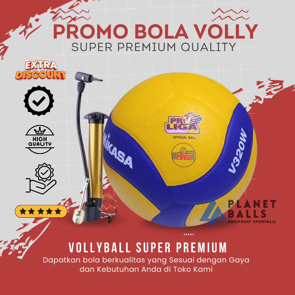 BOLA VOLY MIKASA V300W/MIKASA SUPER V300